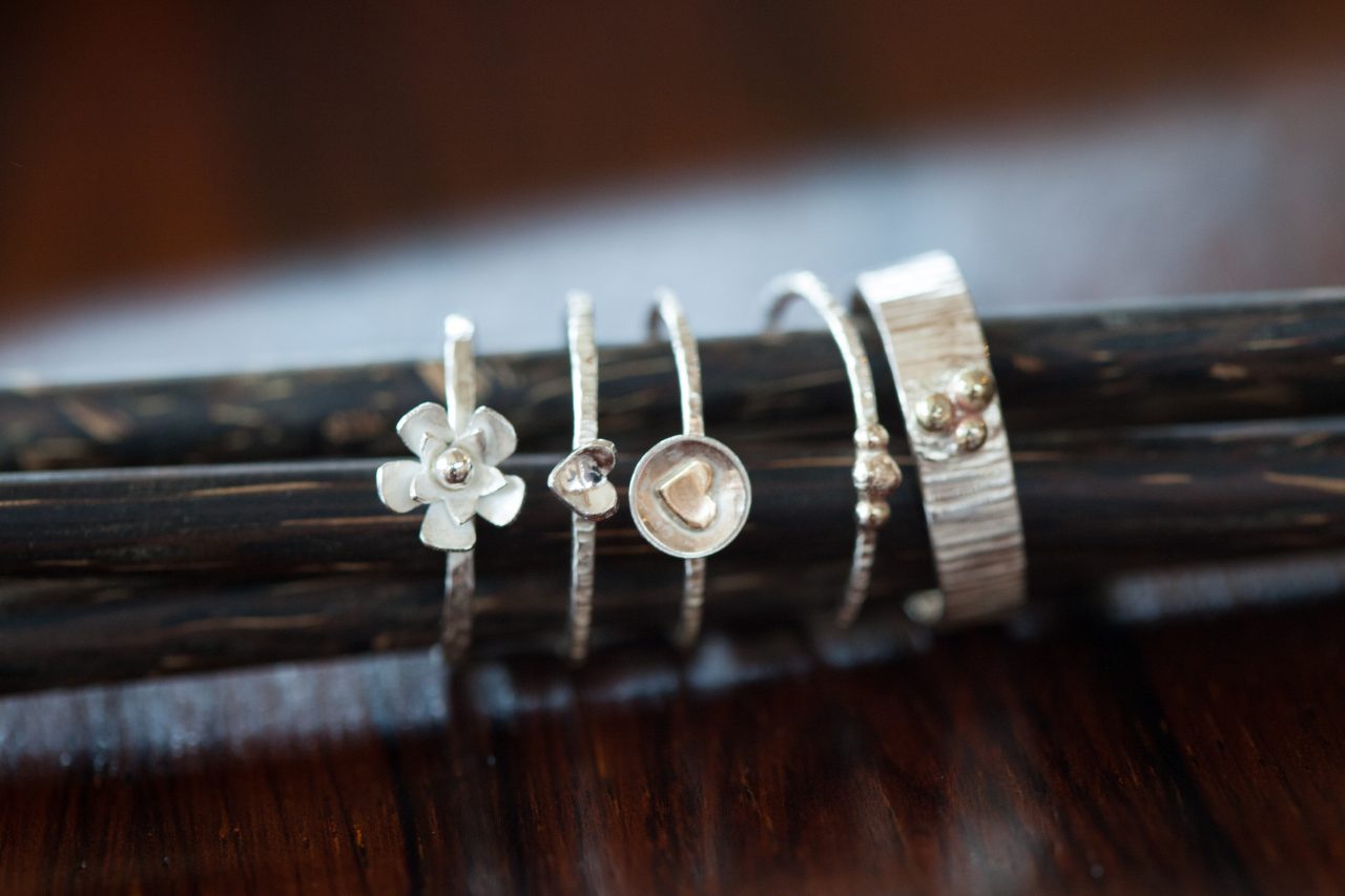 Heart in a Disc Stacking Ring - Image 4