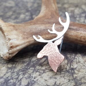 Stag Brooch
