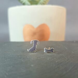 Dog & Bone Studs