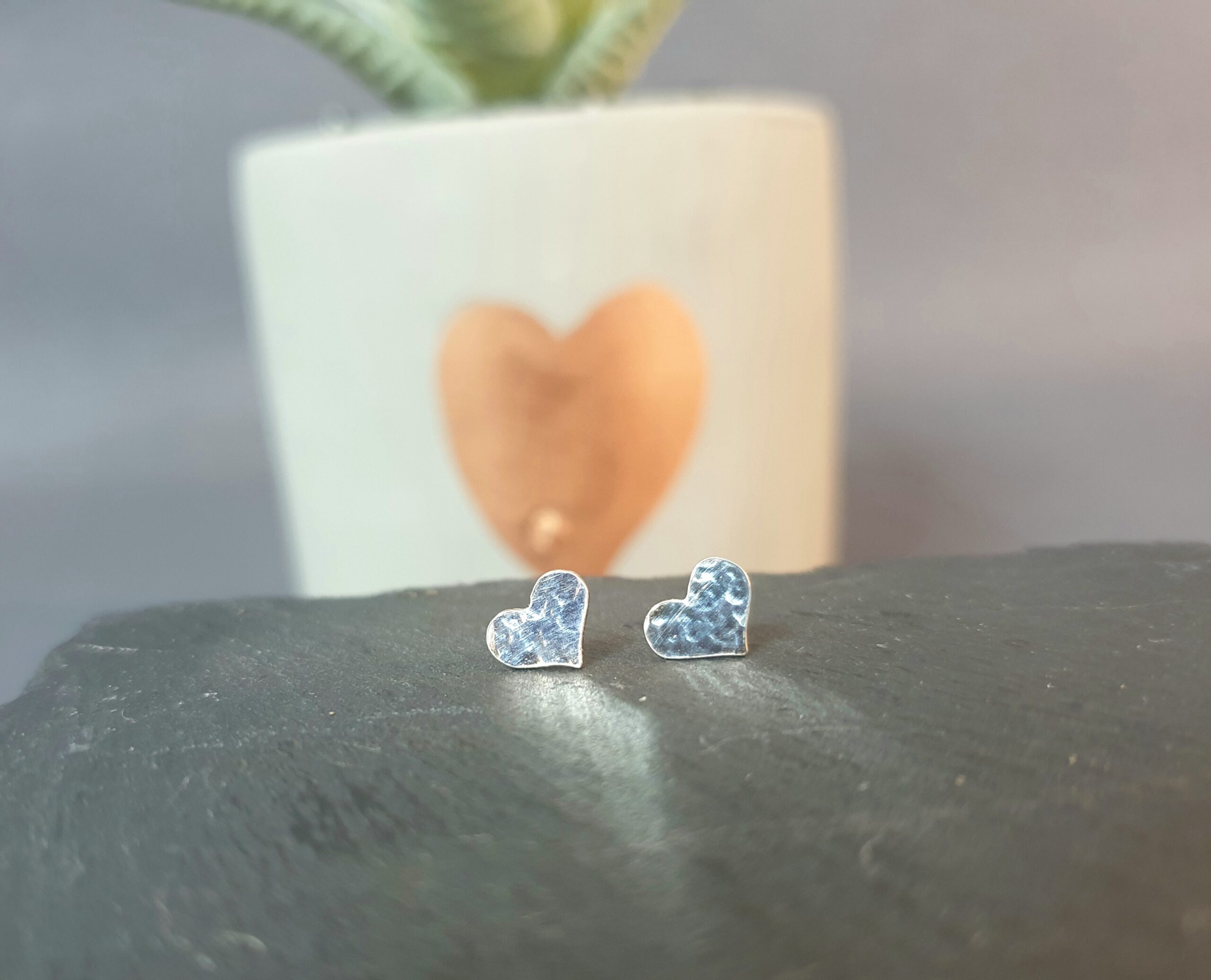 Heart Studs