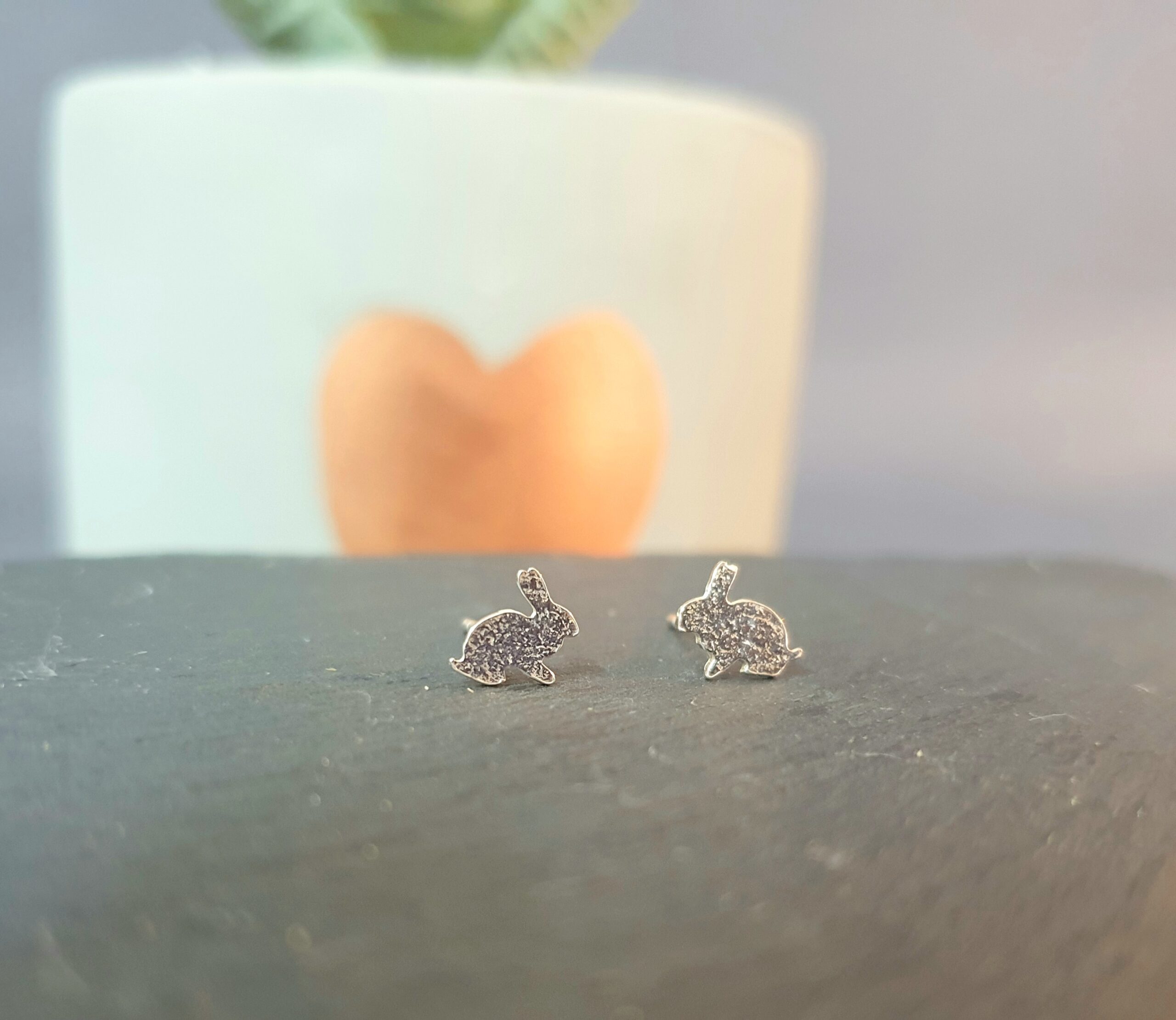 Rabbit Bunny Stud Earrings - Image 4