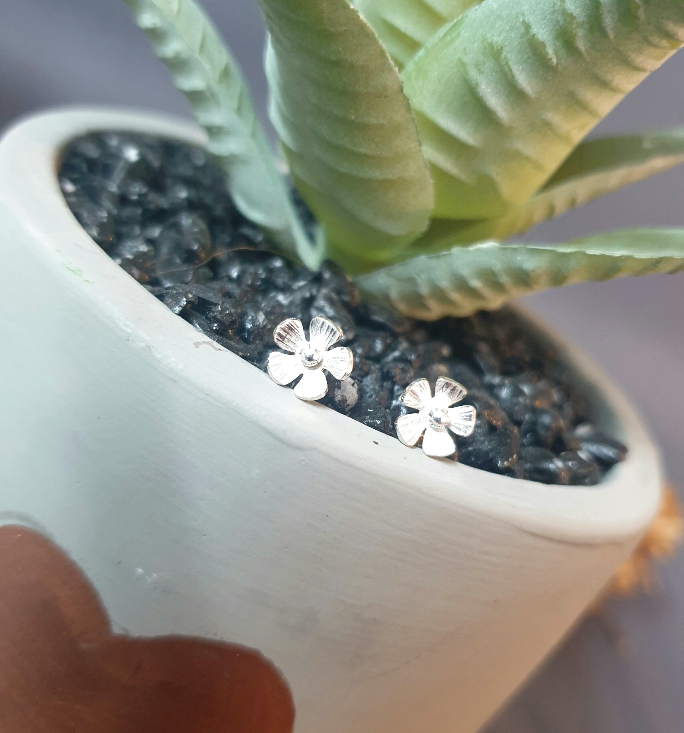 Flower Studs - Image 4