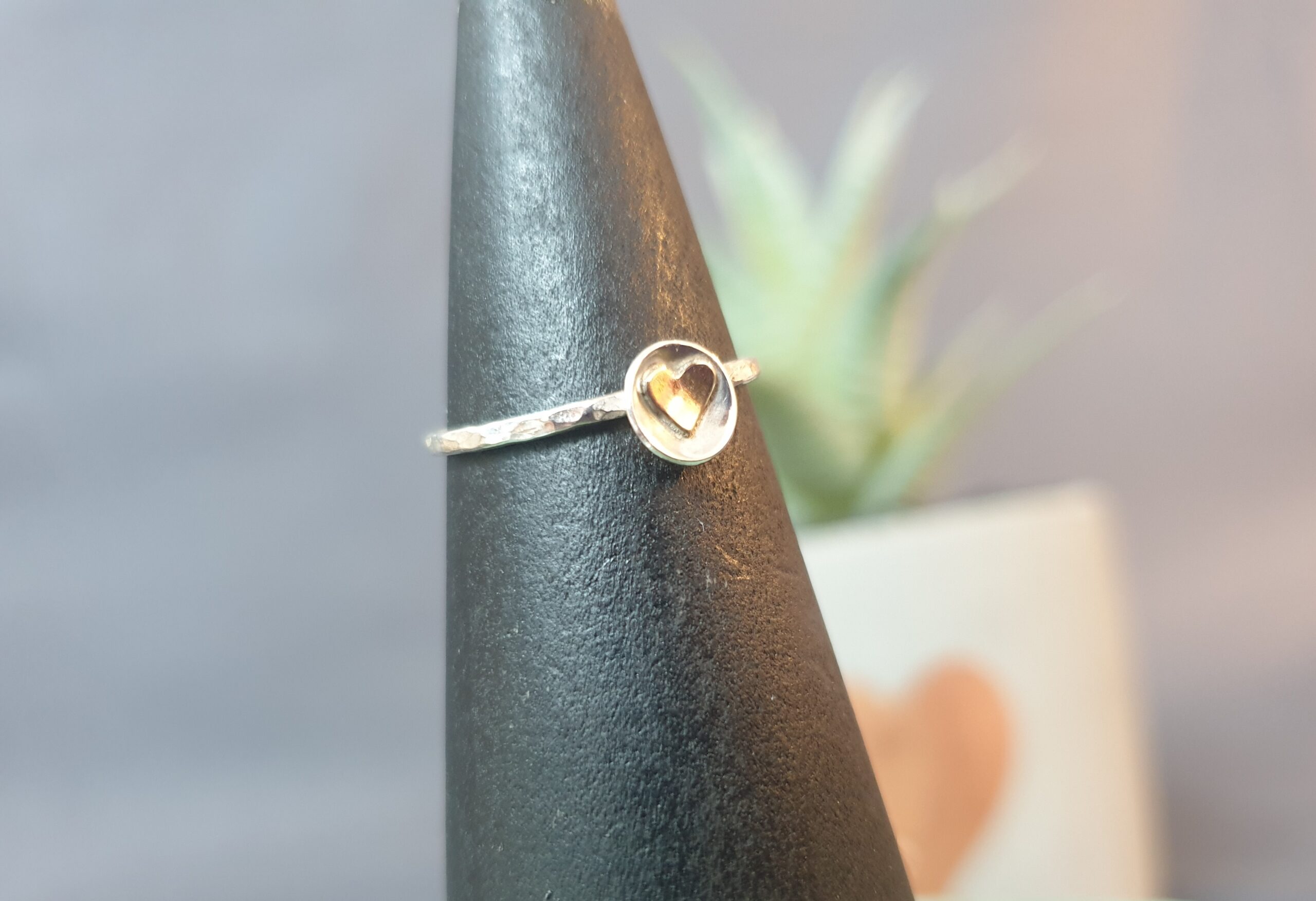 Heart in a Disc Stacking Ring - Image 5