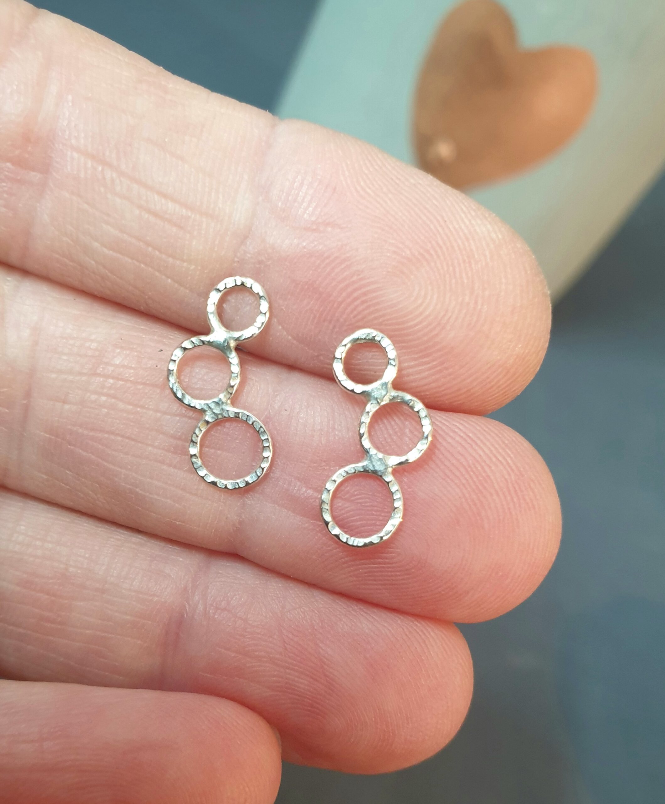 Triple Circle Studs - Image 4