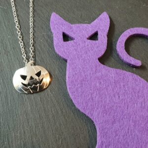 Halloween Pumpkin Necklace