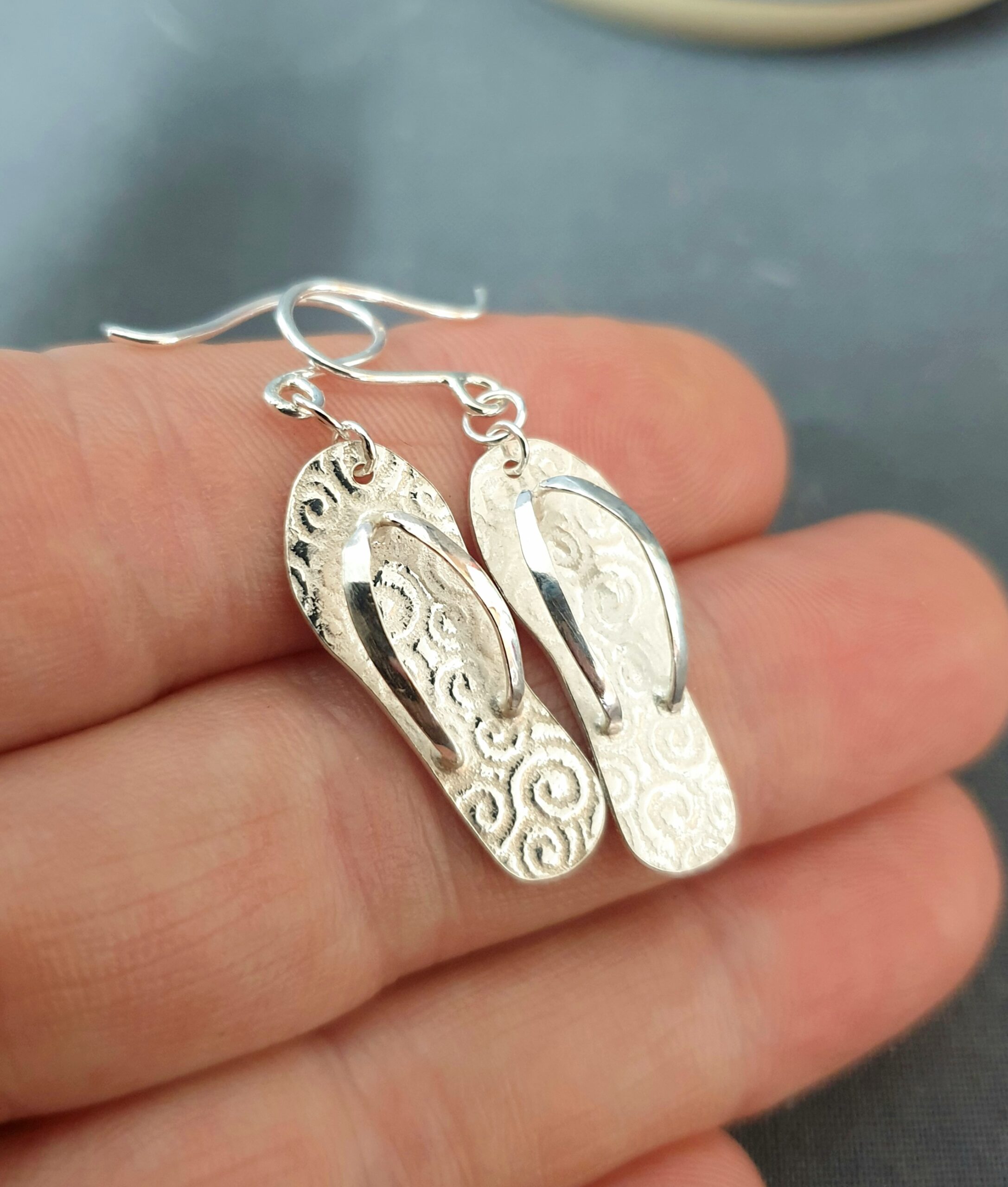 Flip Flop Drop Earrings - Image 2